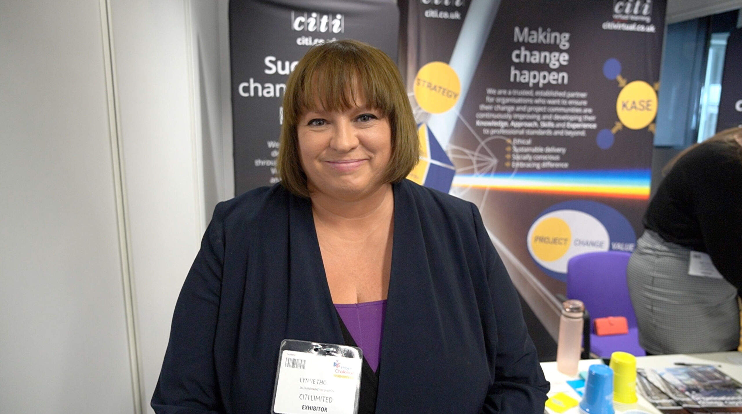 Lynne Thorne, Business Development Director at CITI